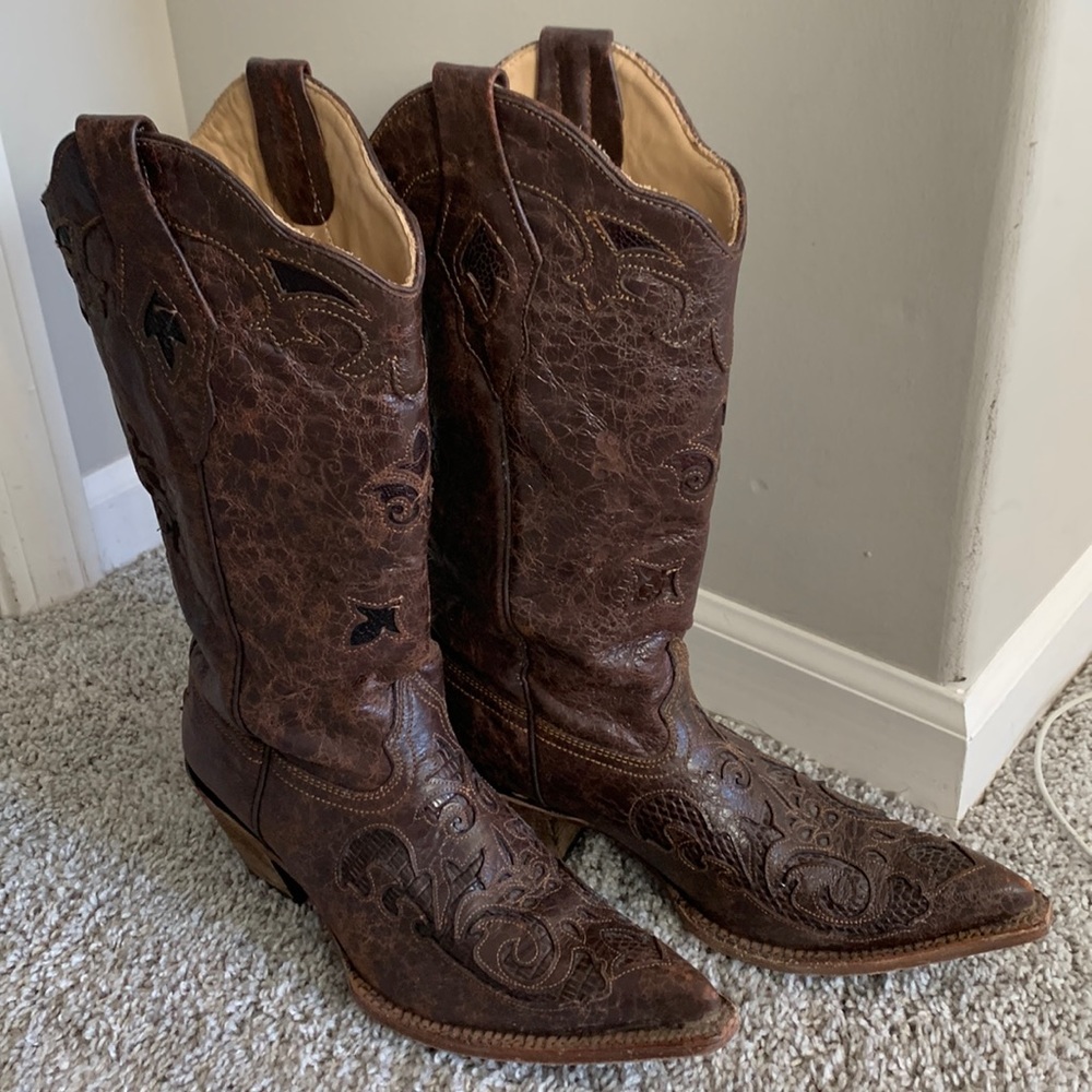 Brown Cowboy Boots